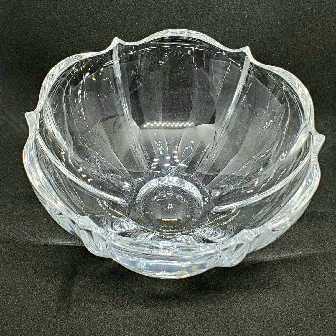Vintage Collectible Mikasa Cut Crystal Bowl Made In Austria Etsy