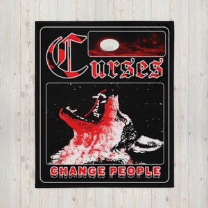CURSES Throw Blanket
