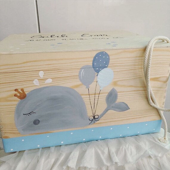 Whale toy clearance box