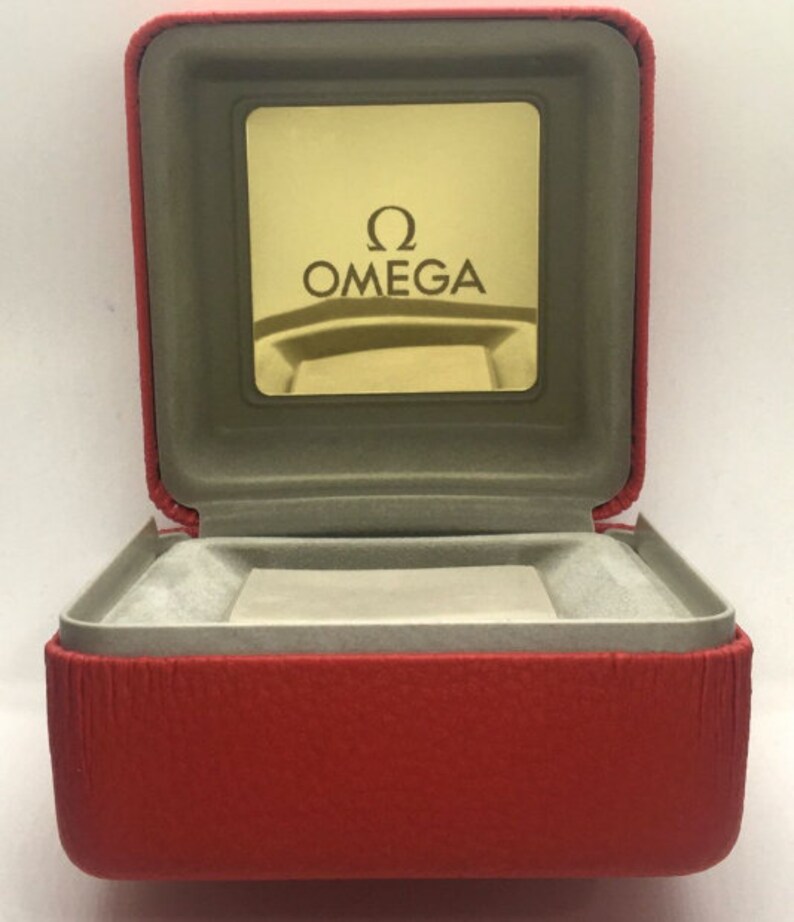 OMEGA Vintage Watch Box Etsy
