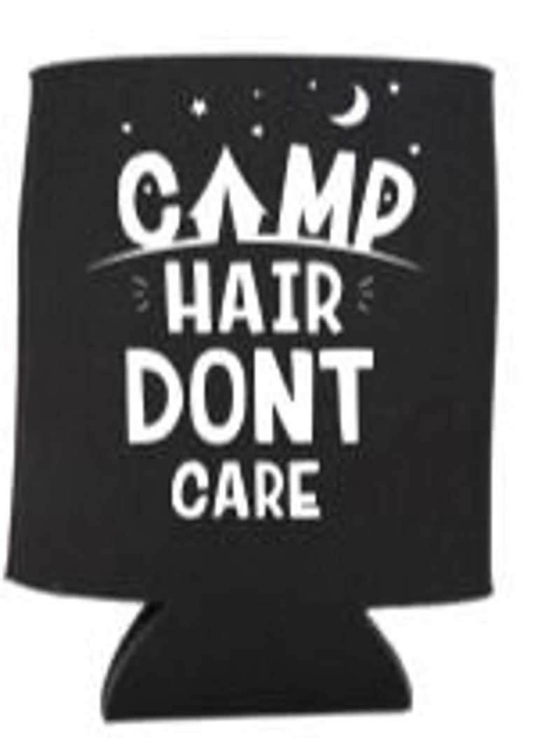 Camping Koozie Fun summer Koozies 12oz collapsible koozies Etsy