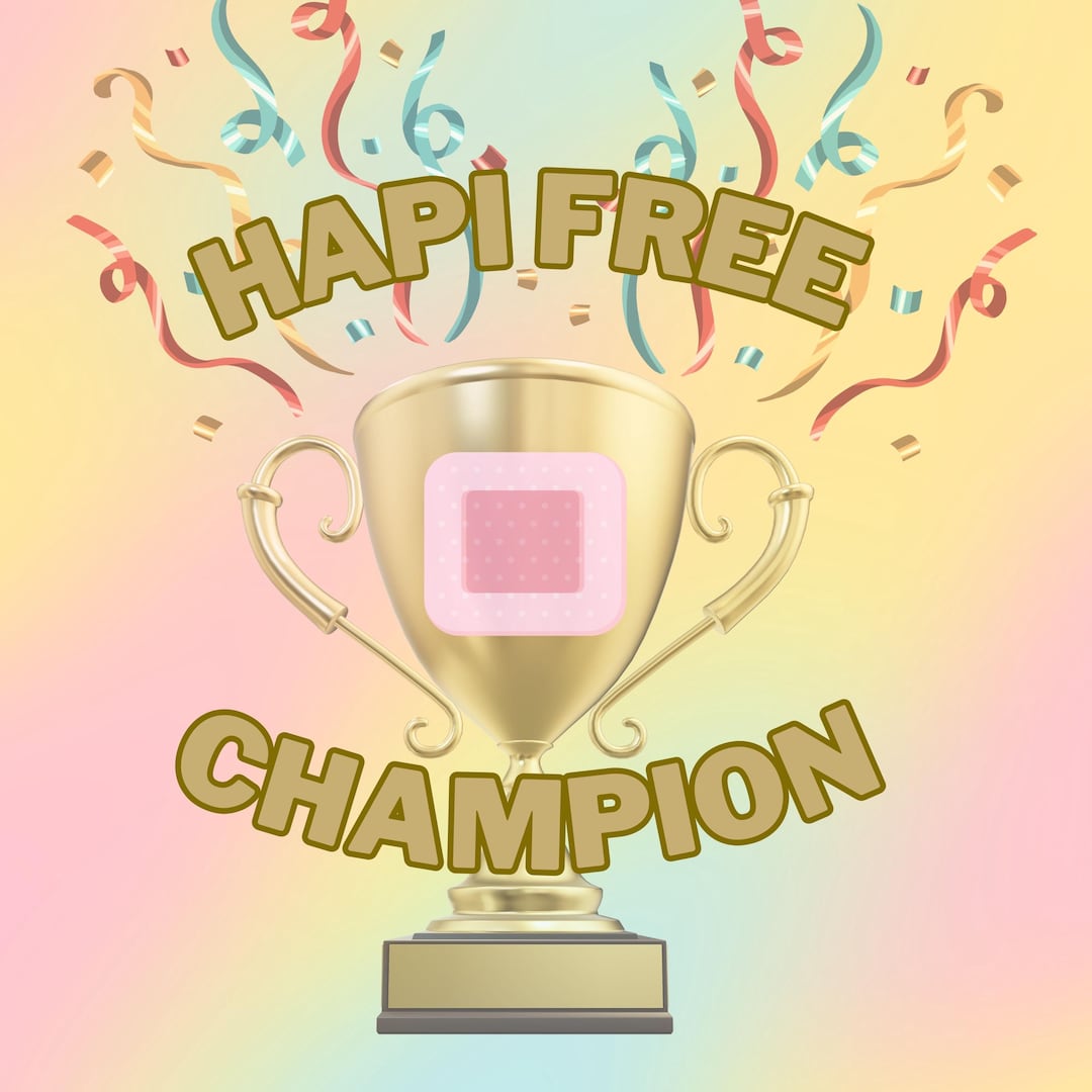 HAPI Free Skin Champion Sticker Sheets Skin Wound Care Nurse Champion ...