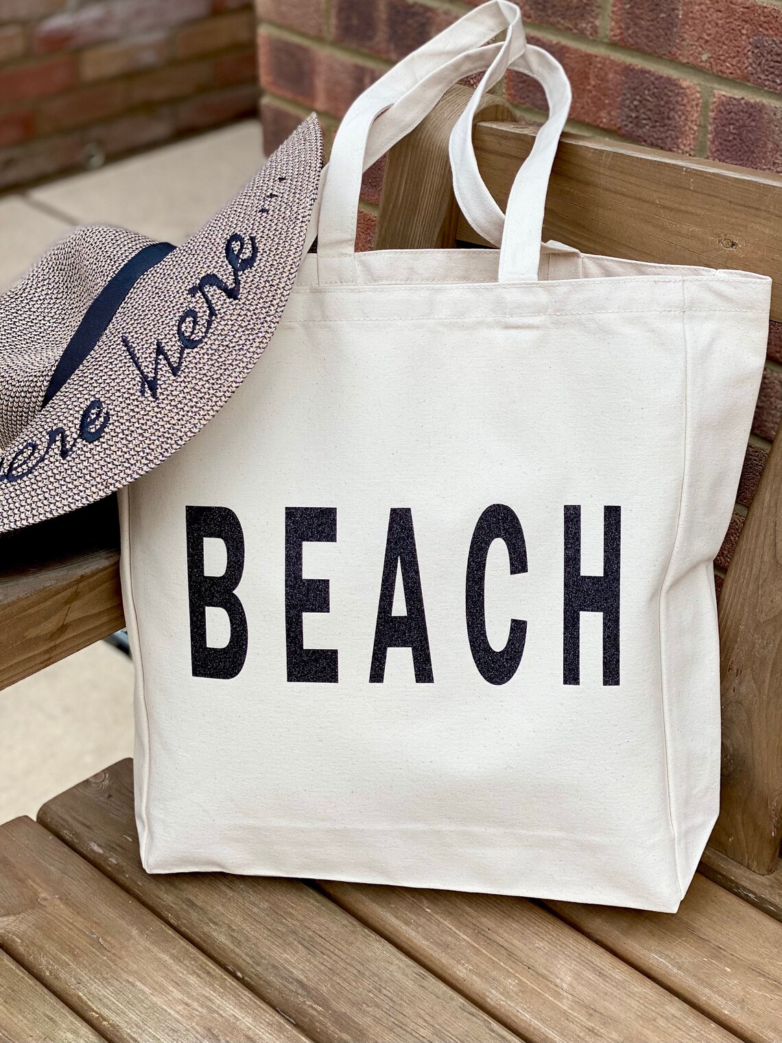 Cotton Oversized Boho Beach Bag Etsy