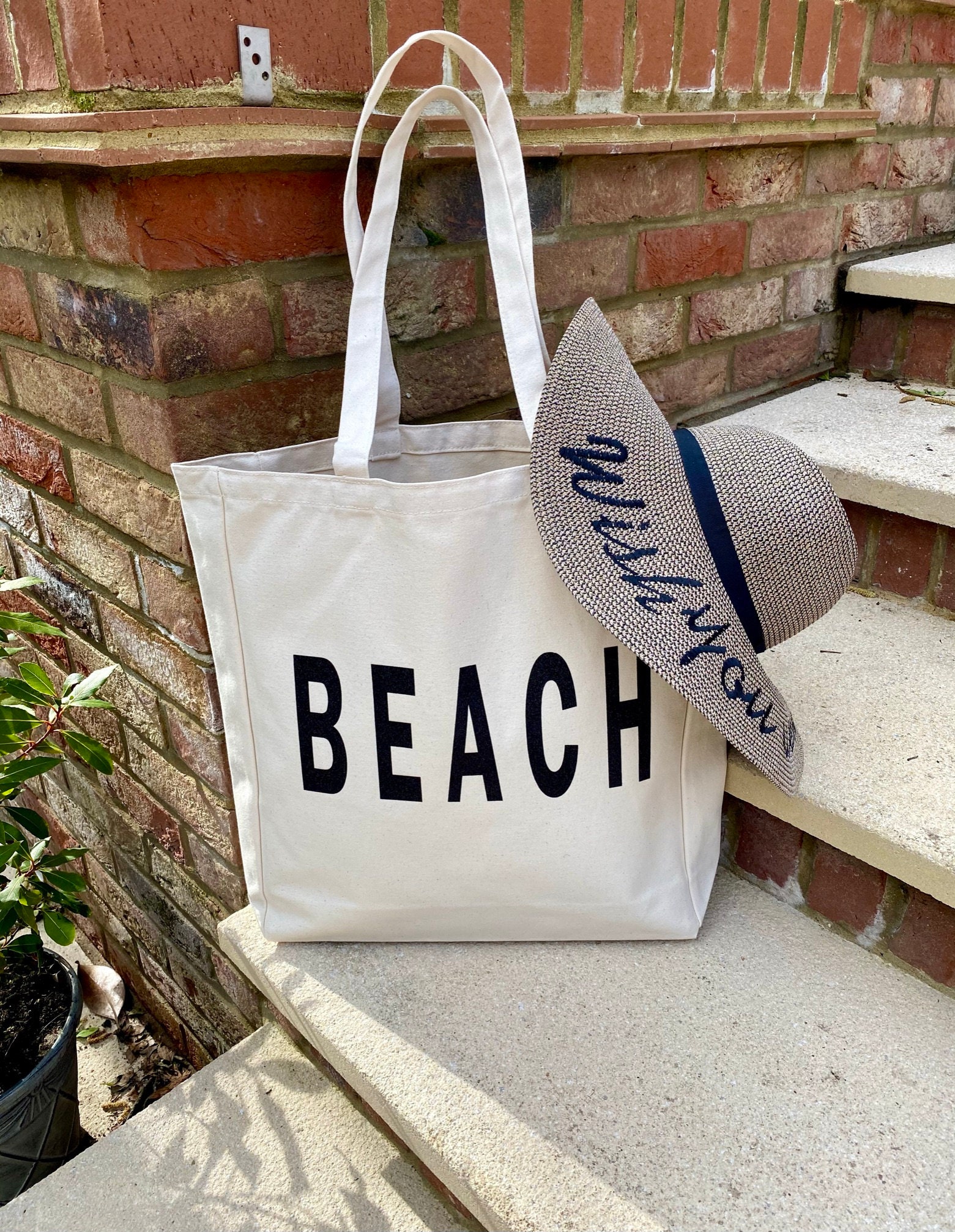 Cotton Oversized Boho Beach Bag Etsy