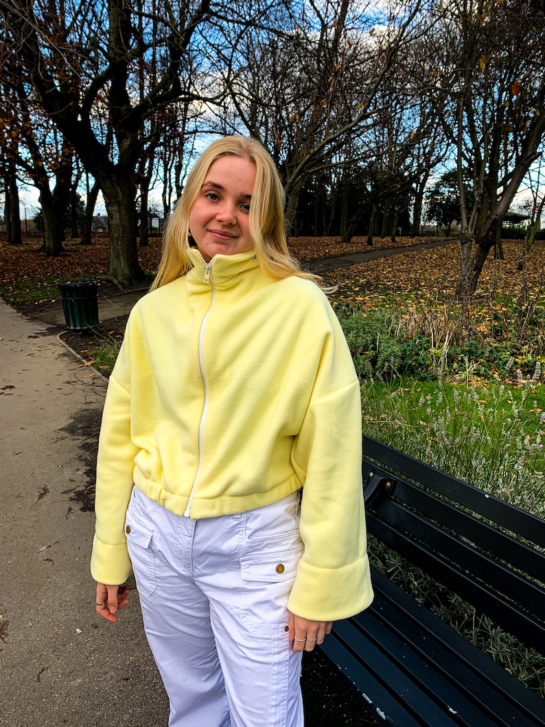 PDF Wide Sleeve Jacket sewing pattern  Uk Size 6  28  US image 5