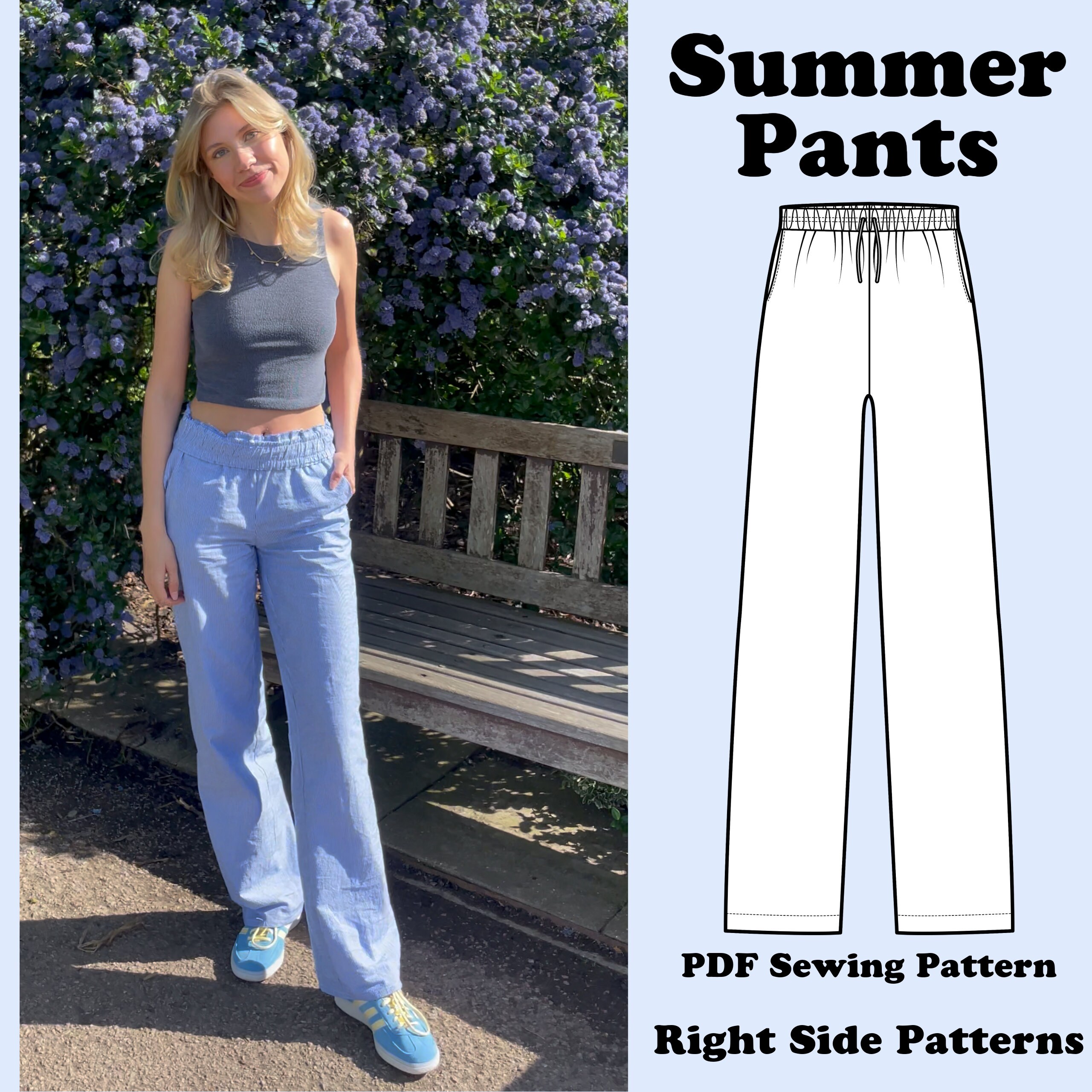 Ameri（アメリ）の「VARIOUS PATTERN BORDER KNIT PANTS（その他