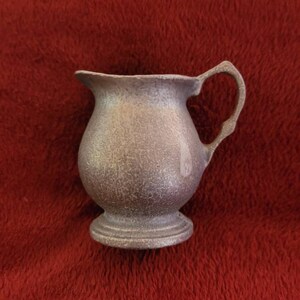 Vintage Zinn Pub Stil Creamer oder Sirup Krug