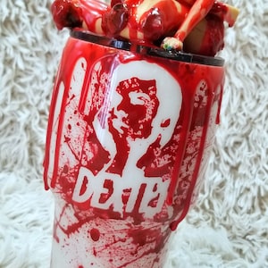 Dexter blood spatter tumbler
