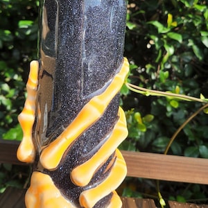 Glow in the dark skeleton hand tumbler