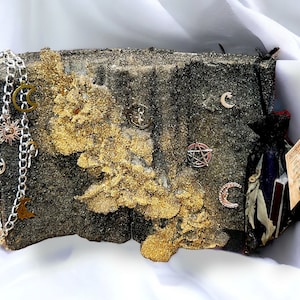 crystalized &quot;spell book&quot;  Ready to ship