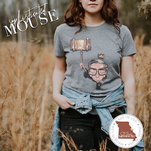Honorable RBG [Large] - Jersey Short Sleeve Tee