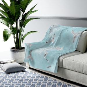 Velveteen plush blanket hotsell