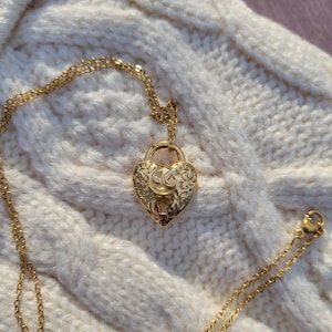 Secret Gardens Padlock Necklace