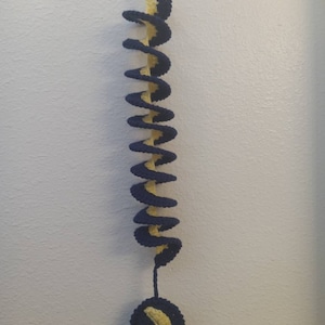 Moon crochet wind spinner