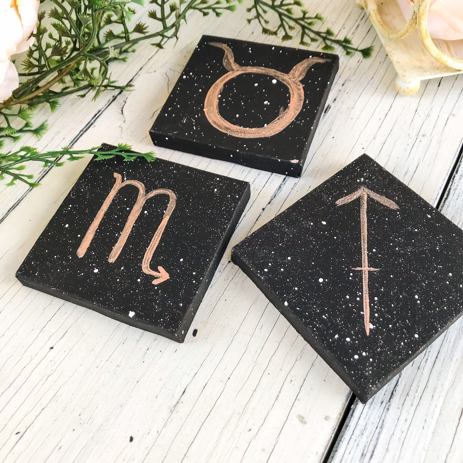 Zodiac Sign Painting Etsy