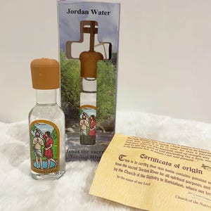 Holy Water From River Jordan | 50ml | With Certificate| HumbleGoddessUK