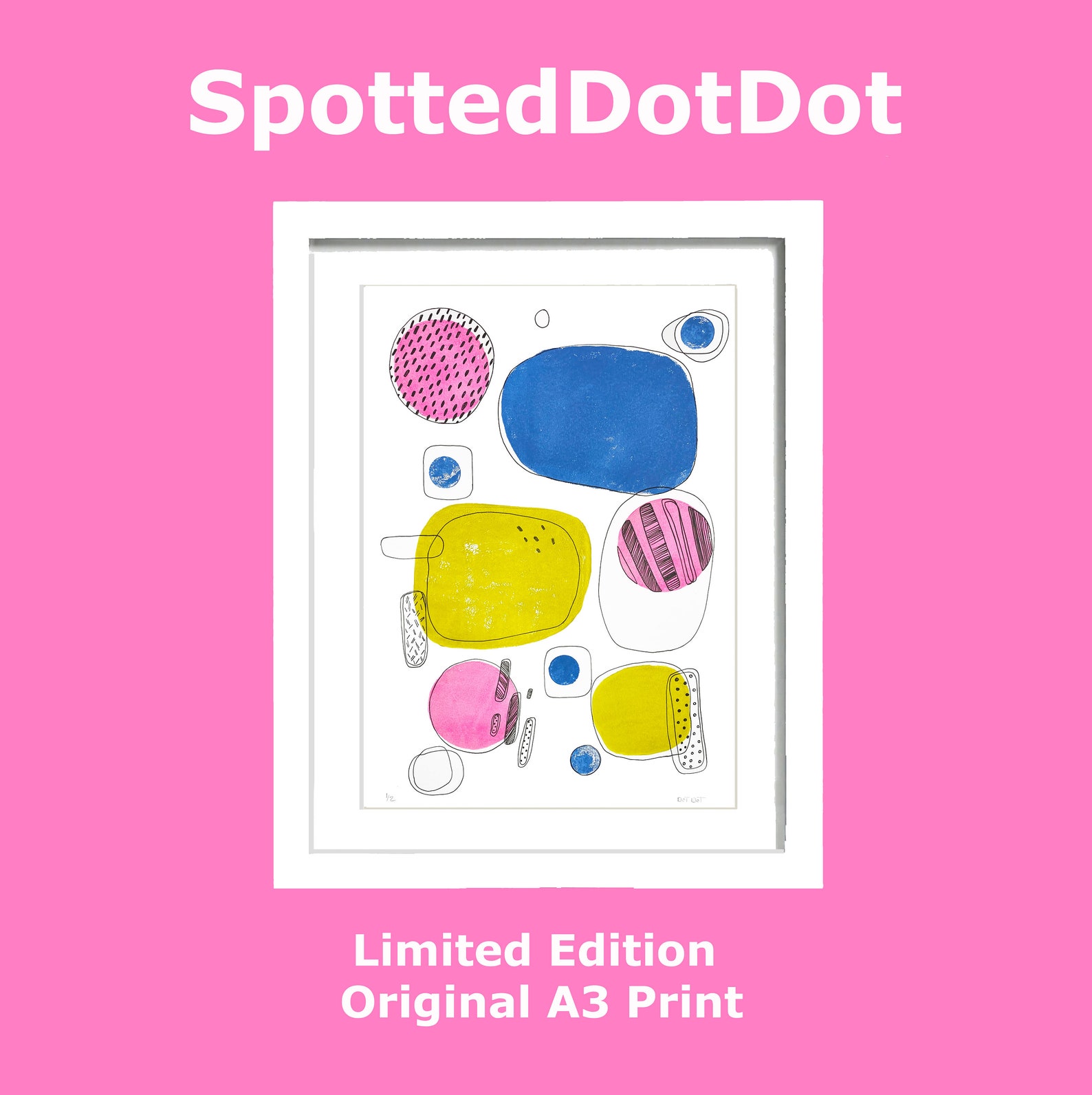 A3 Limited Edition Original Art Print Handmade Print Etsy