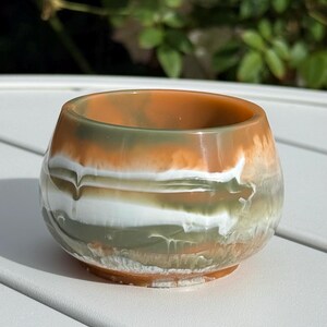 Earthy Tone Handmade Trinket Jar | Handmade Resin Trinket Jar | Keepsake Jar | Stash Jar | Trinket Jar | Trinket Dish | Gifts for Her