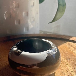 Black & White Marble Trinket Jar | Resin Trinket Jar | Keepsake Jar | Stash Jar | Marble Trinket Jar | Trinket Dish | Gifts for Her