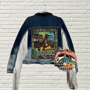 Custom Denim Jacket, Country Music, Gifts for Her, Rodeo Jacket, Womens ...