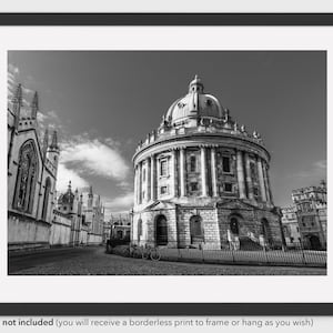 Radcliffe Camera | Library | Study | Original Photography | Photo Print | Fine Art | Oxford University | City | Wall Art | Architecture| B&W
