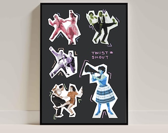 Twist & Shout Print - The Beatles Poster