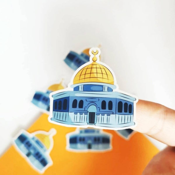 Mosque Sticker, Dome of the Rock, Al-Aqsa Mosque (profits donated)
