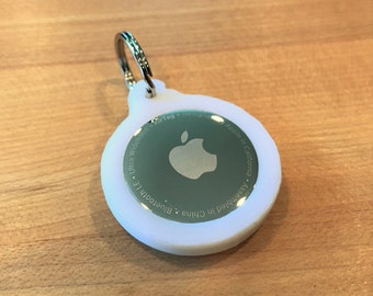 Apple AirTag Case: Compact 3D Printed holder for Pet Collar,  Keychain, Backpacks and more.