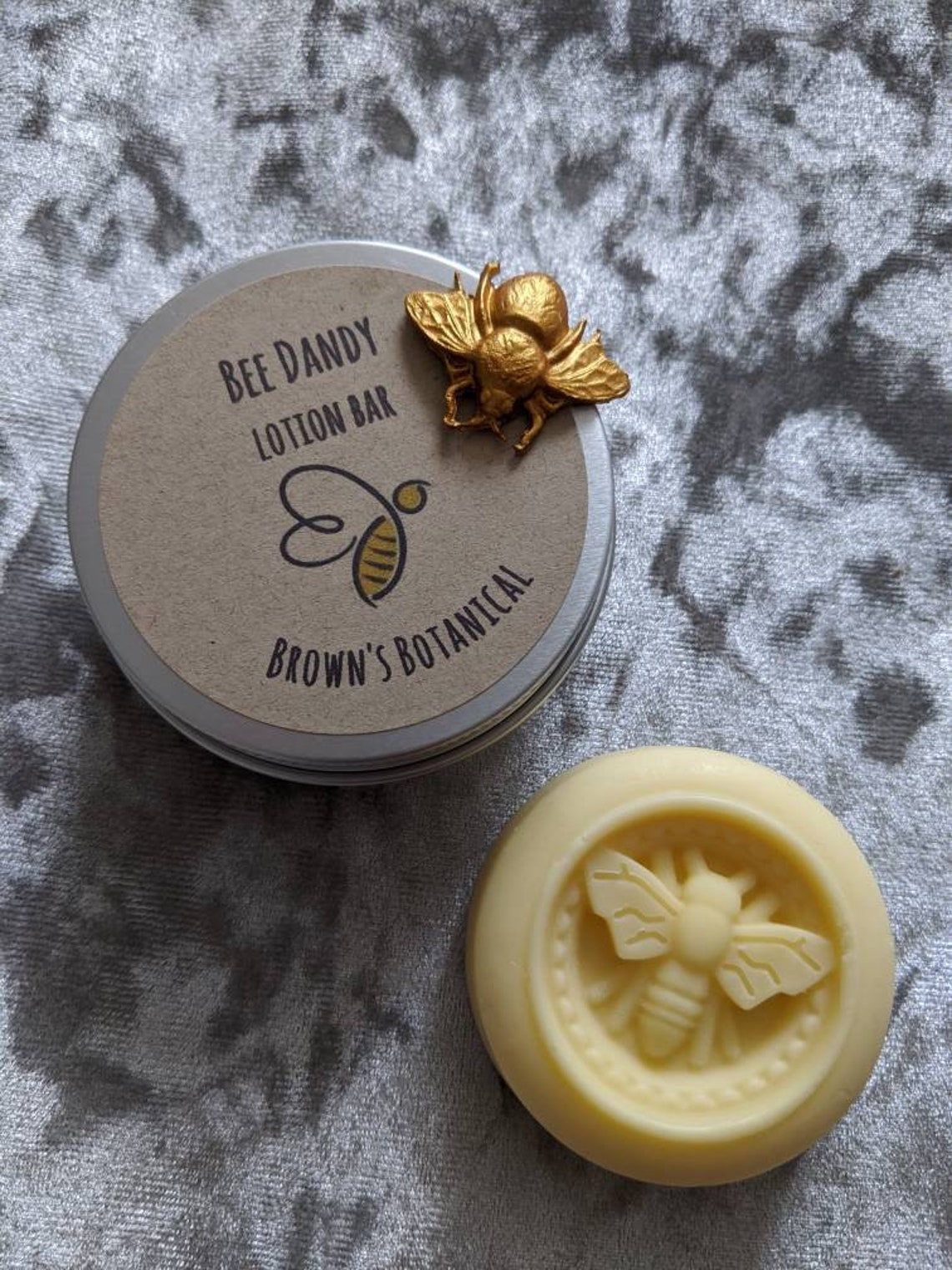 Bee Lotion Bars Etsy