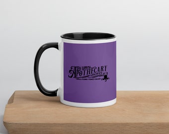 Ursula Sea Witch Apothecary 340 ml lila kaffemugg