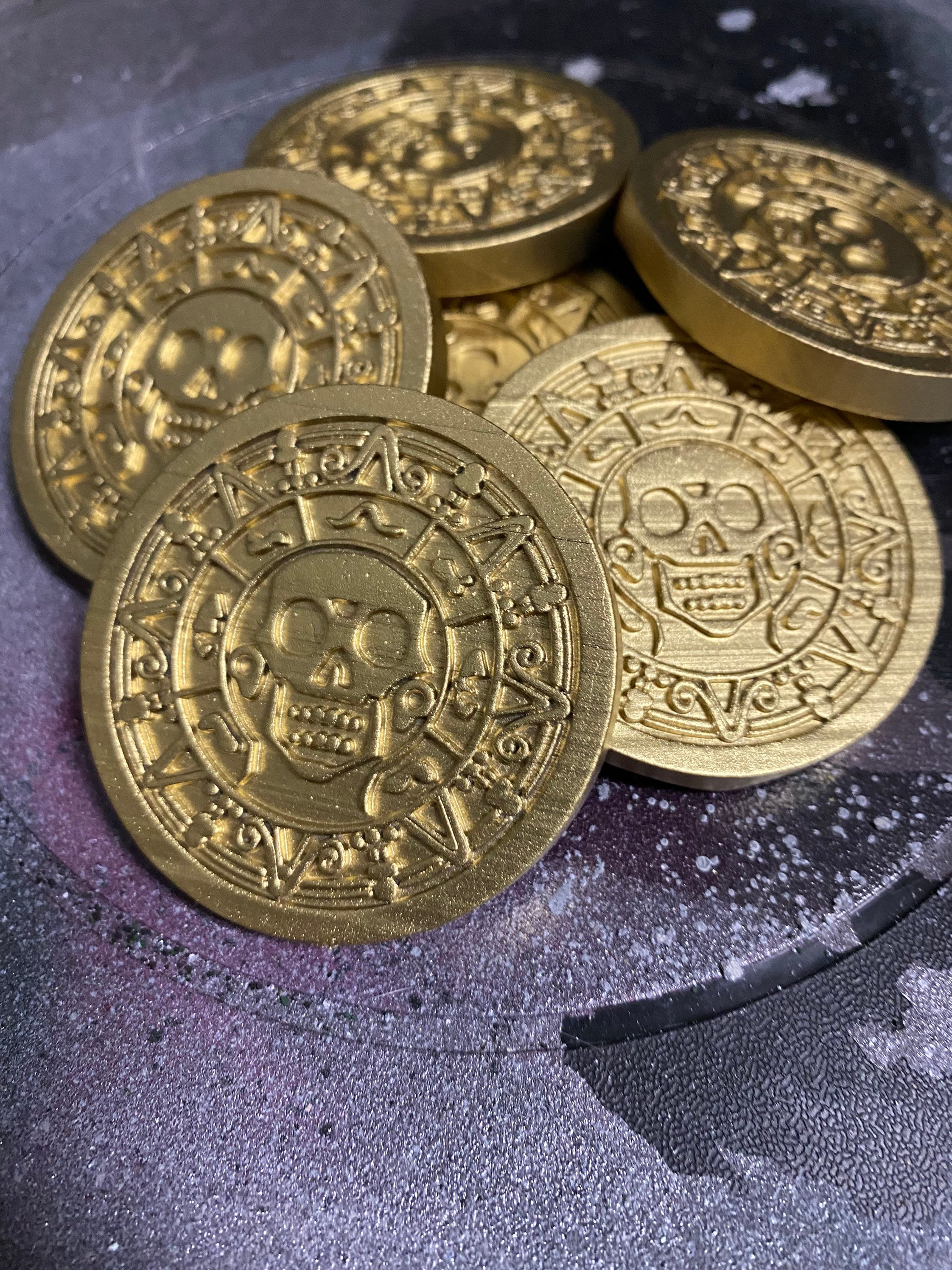 Pieces of Eight Pirate Coins Doubloons Gold Resin Coins - Etsy