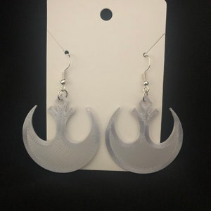 3D printed Rebel earrings
