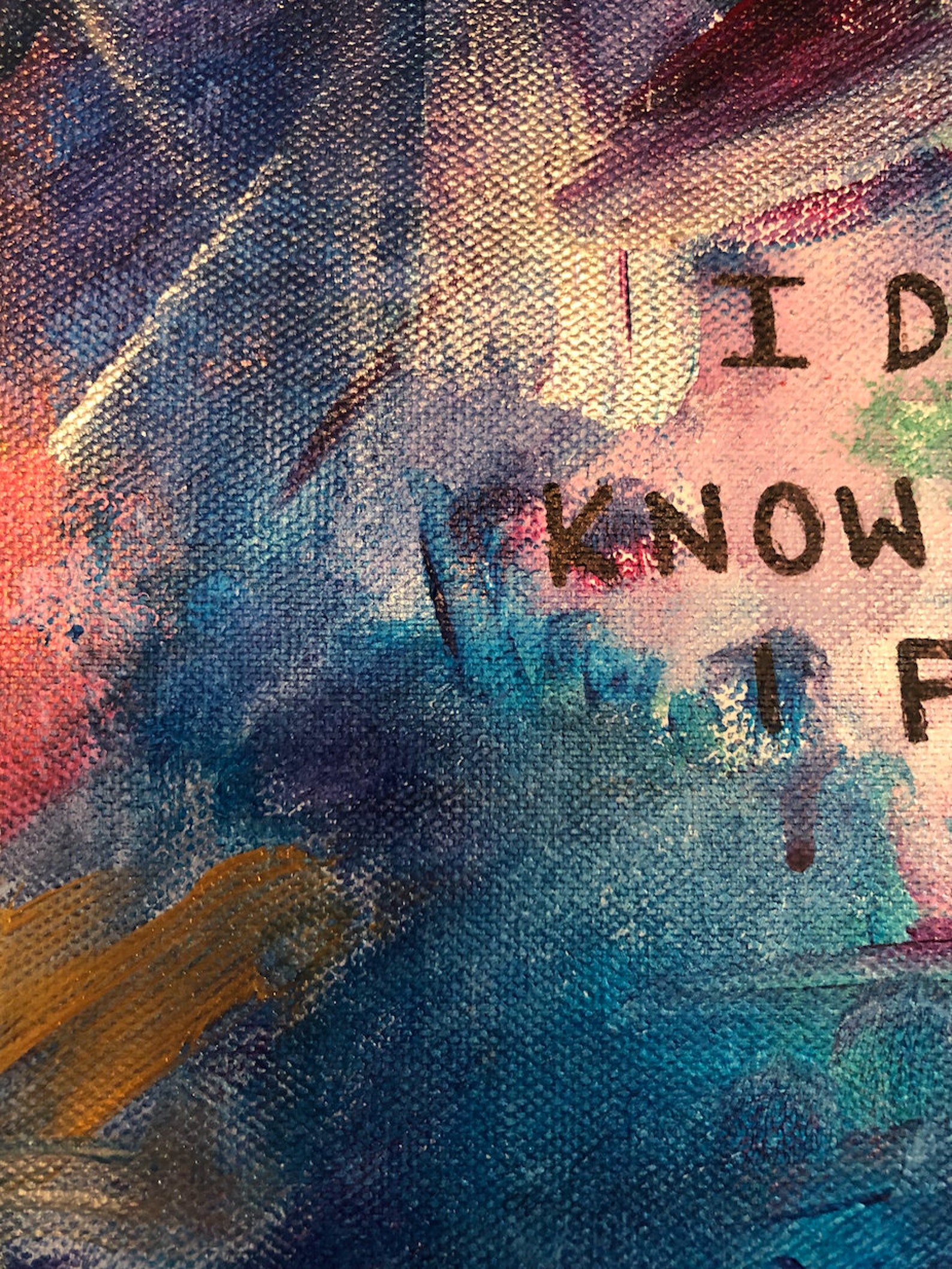 I don't know how I feel painting Etsy