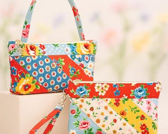 Luna Mini Handbag & Wristlet PDF Sewing Pattern