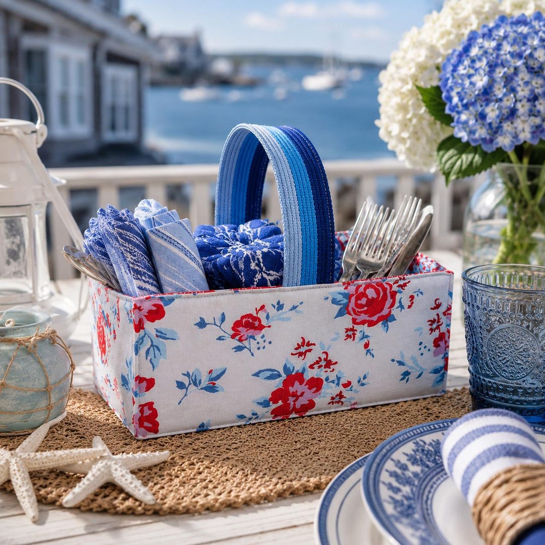 Fabric Basket Sewing Pattern, Beginner Storage Project (PDF Download ...