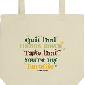 NCT 127 Sticker Favorite Tote Bag - Taeil Jaehyun Yuta Johnny Doyoung Haechan Taeyong Jungwoo Mark