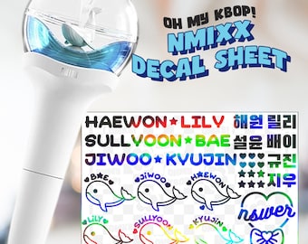 Nmixx Lightstick Keychain, Cute Accessory for Concerts or Gifts