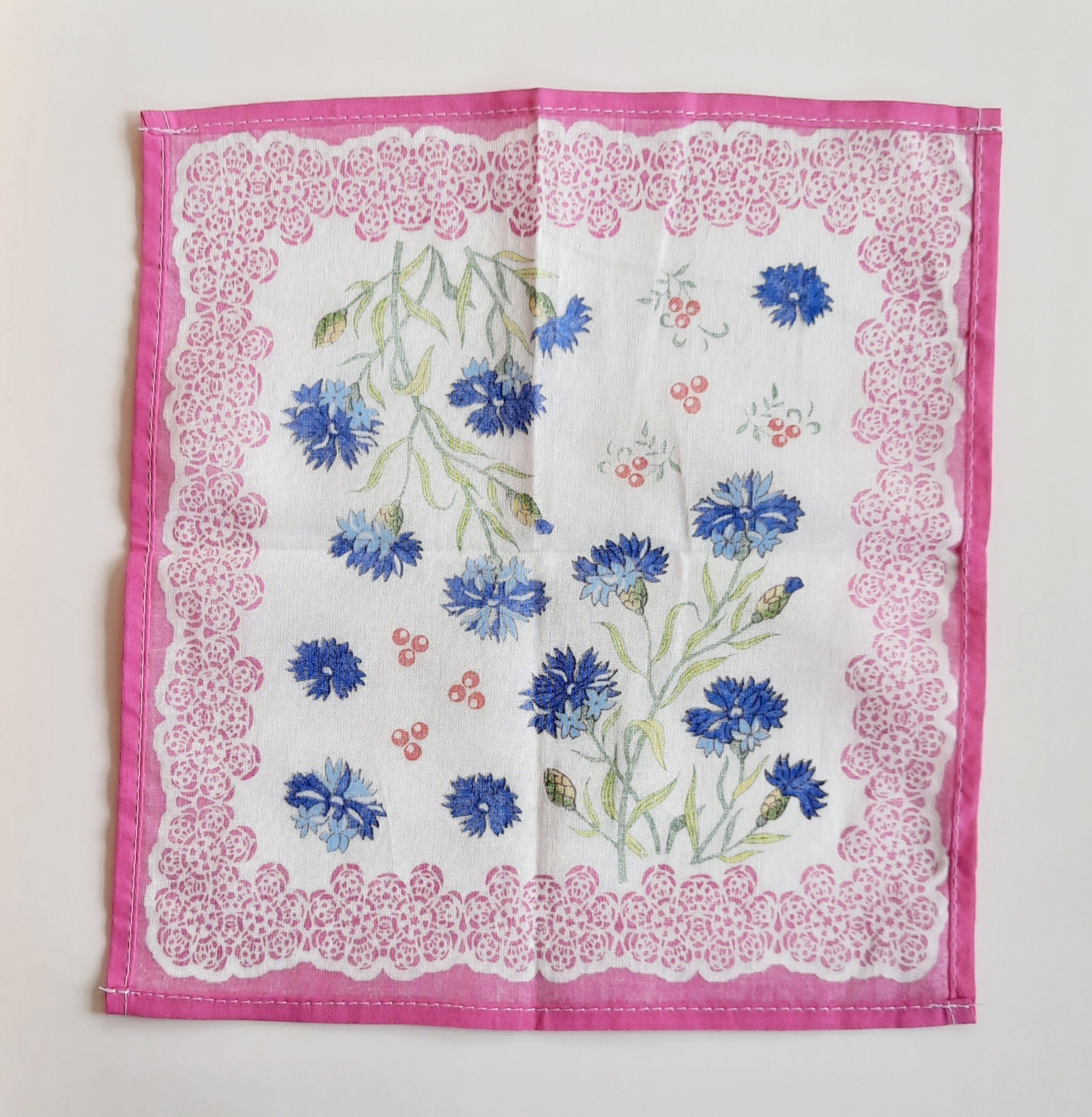 Women's cotton handkerchiefs accessories Handkerchiefs Set Etsy