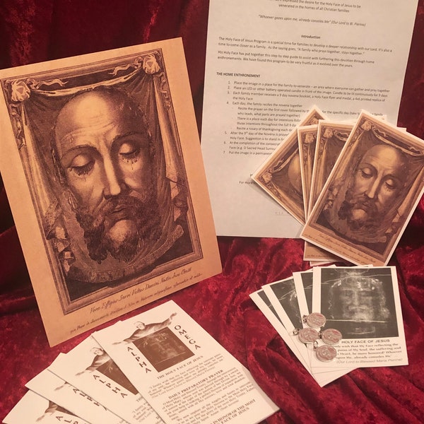 Holy Face of Jesus Home Enthronement Kit