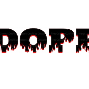 Dope SVG, Svg, Dope multi-color ontwerp, T-shirt ontwerp, gesneden bestanden ontwerp, Cricut, silhouet, software voor Ai, Dxf, Eps, Svg, Fcm & Png