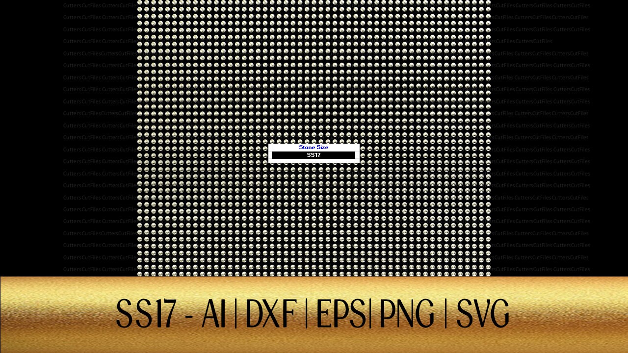 SS17 Rhinestone Template 12X12 Rhinestone Square Etsy