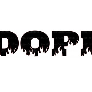 Dope fcm, nieuwe svg, Tshirt Svg, Dope ontwerp, Cut bestanden Design, Cricut, Silhouet, software voor Ai, Dxf, Eps, Svg, Fcm & Png