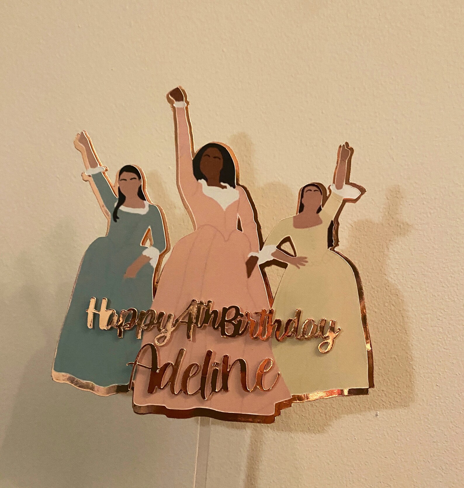 Custom Hamilton Cake Topper Hamilton Themed Birthday Party Etsy