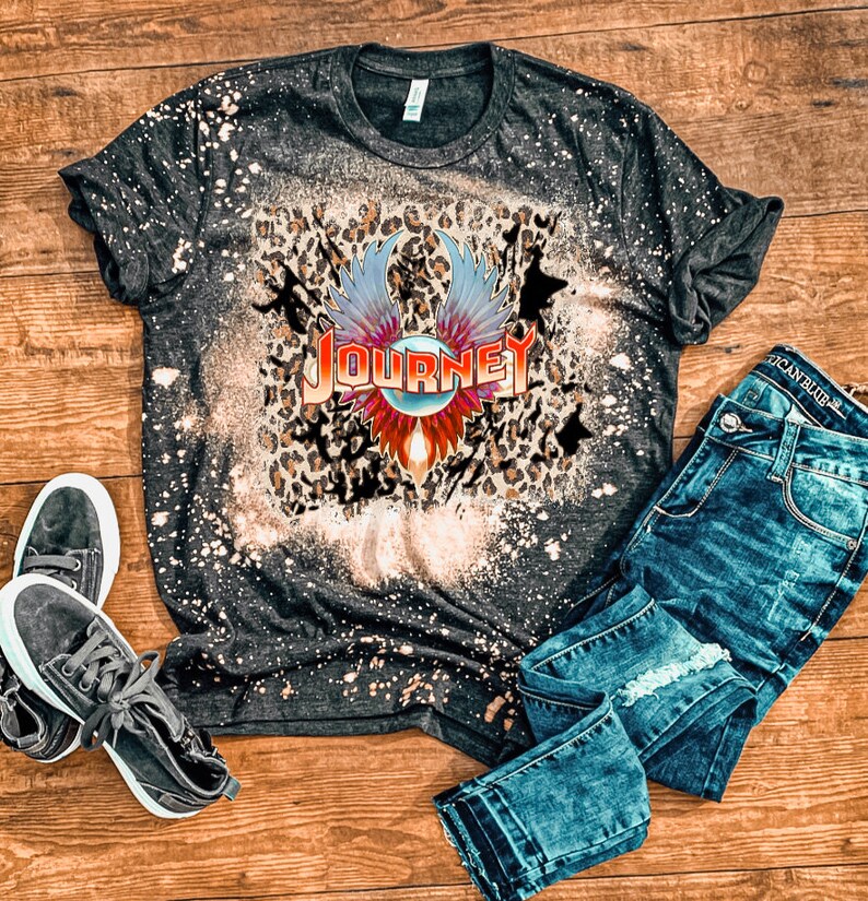 bleached shirts black