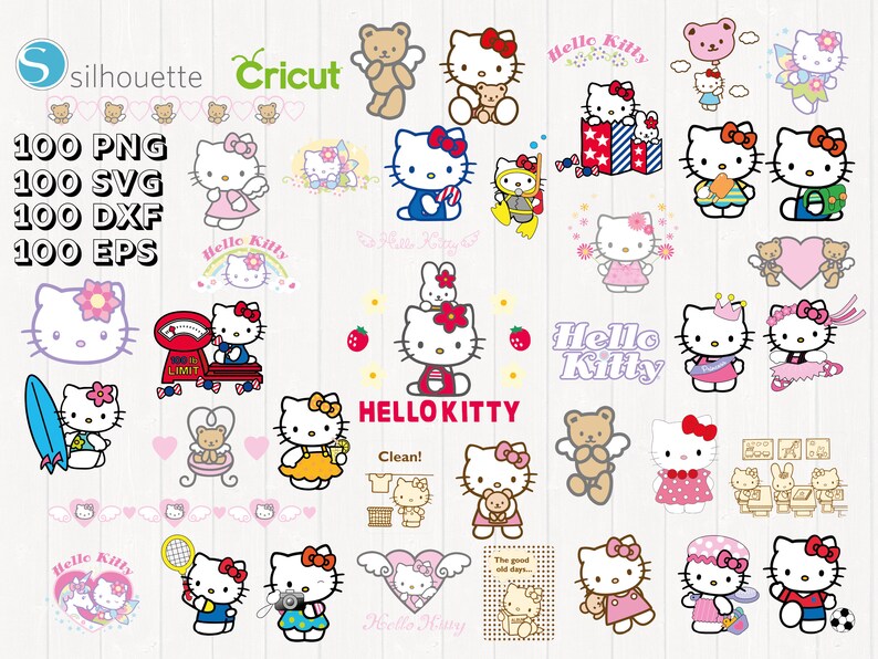 Free Free Hello Kitty Svg Files