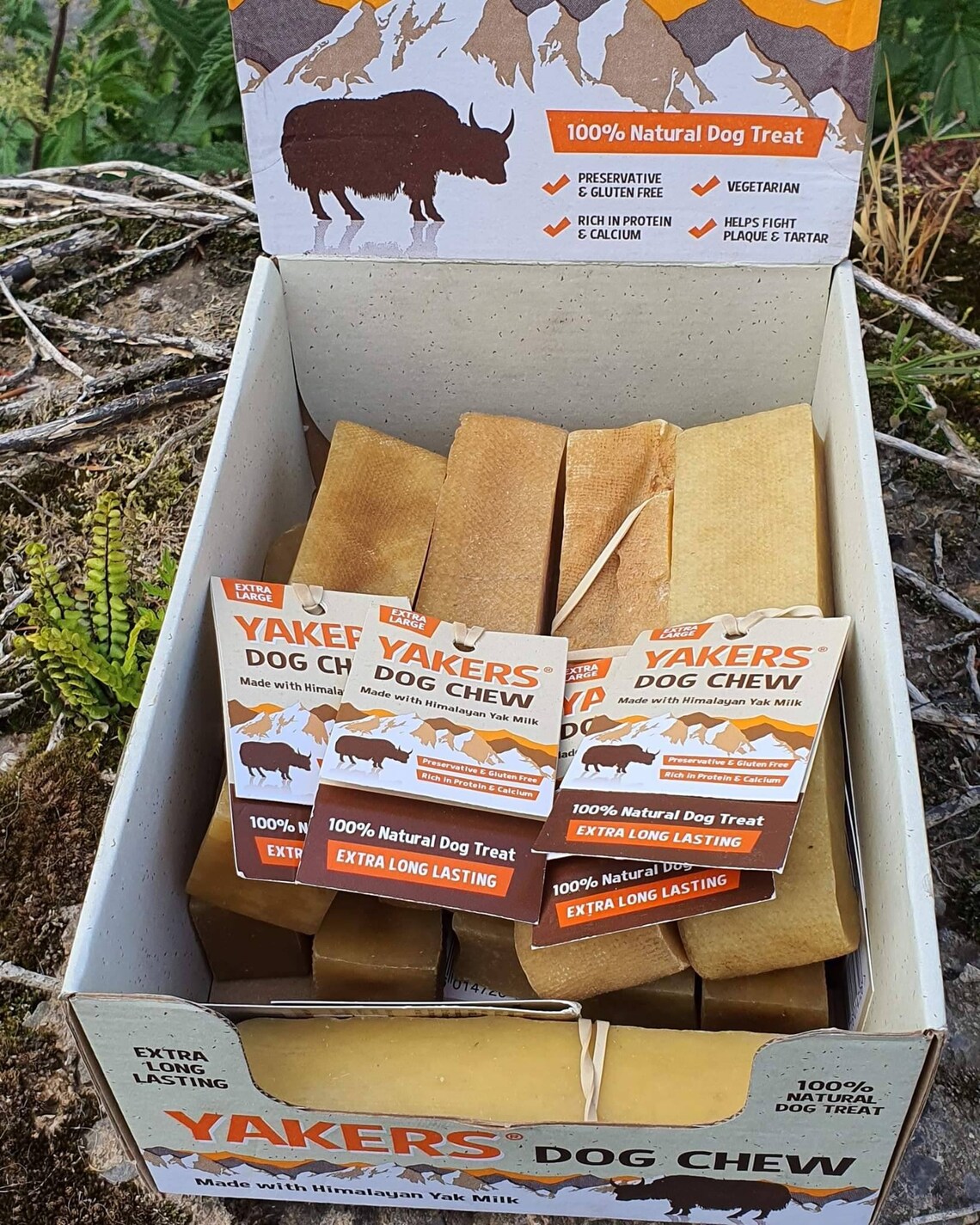 Yakers XL Extra Large Yaks Milk Bar Natural Dog Chew Treat Dog Etsy