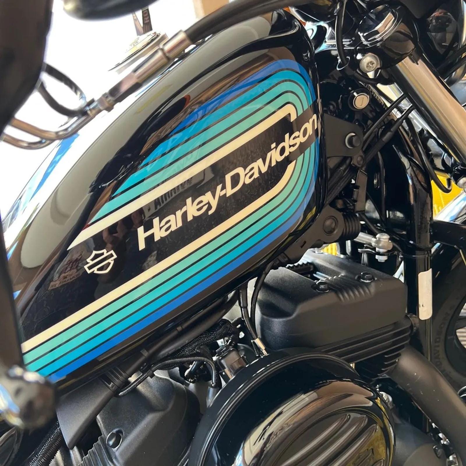 HARLEY-DAVIDSON ガソリンタンク XL1200L タンクシール付き Sportster 1200 tank decals - Etsy 日本