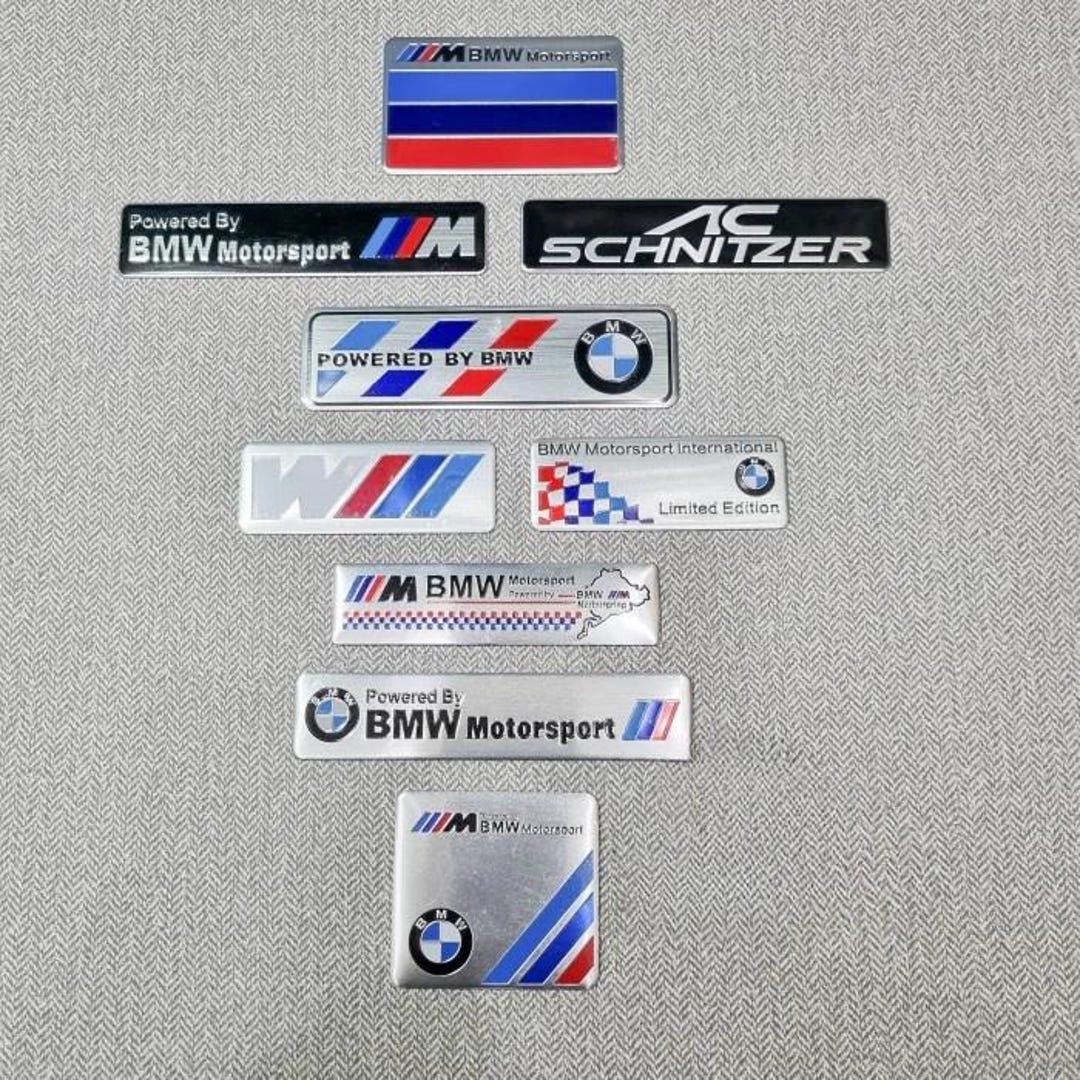 BMW Motorsport Decal Emblem Badge Sign Insignia Mark Car Logo - Etsy