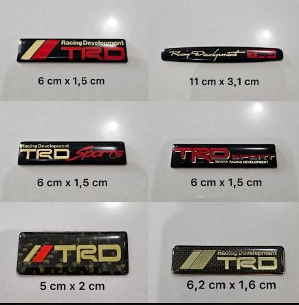 Trd Racing Development Decals - Etsy