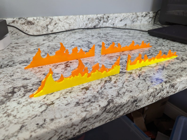 Fire/flame Trails for Back to the